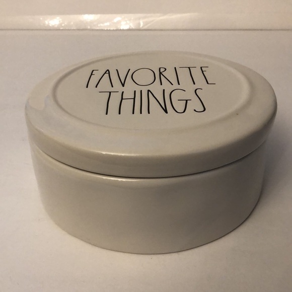 Rae Dunn Favorite Things Trinket Box - Picture 4 of 6
